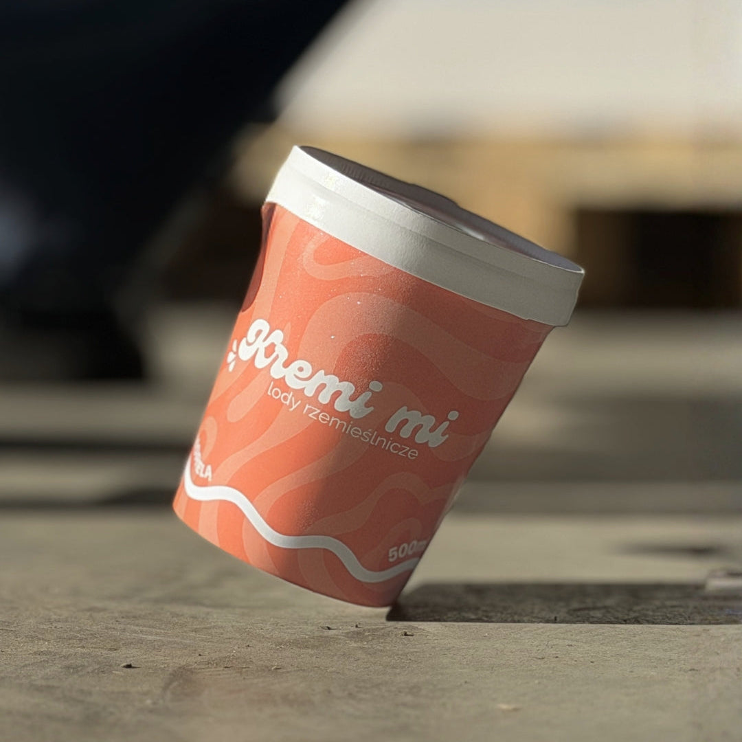 Lody Cynamonowe z Morelą i Kruszonką