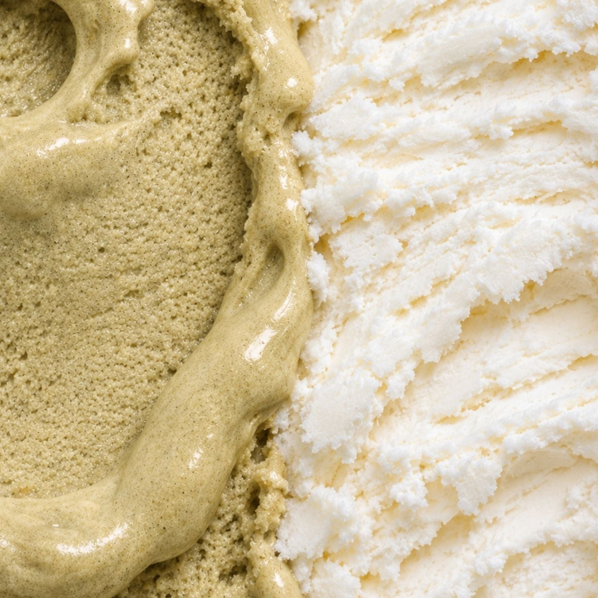 Lody DUO: Pistacja & Śmietanka