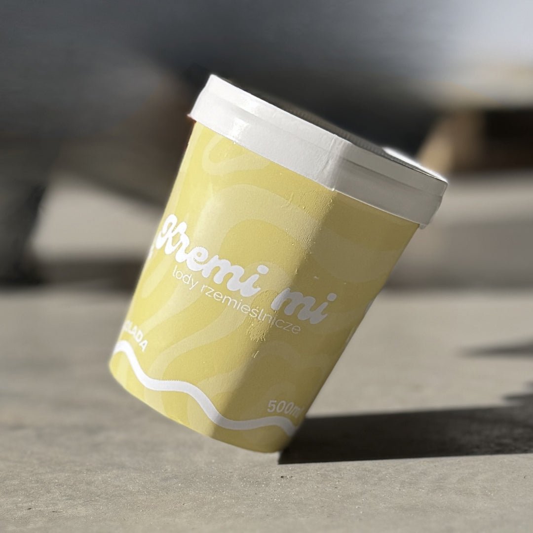 Lody o smaku Białej Czekolady