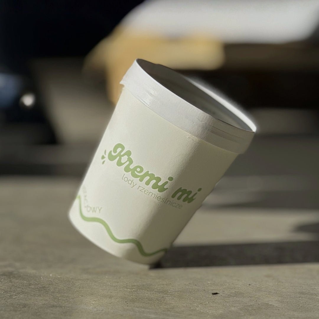 Lody o smaku Sernika Pistacjowego - lody rzemieślnicze Kremi mi