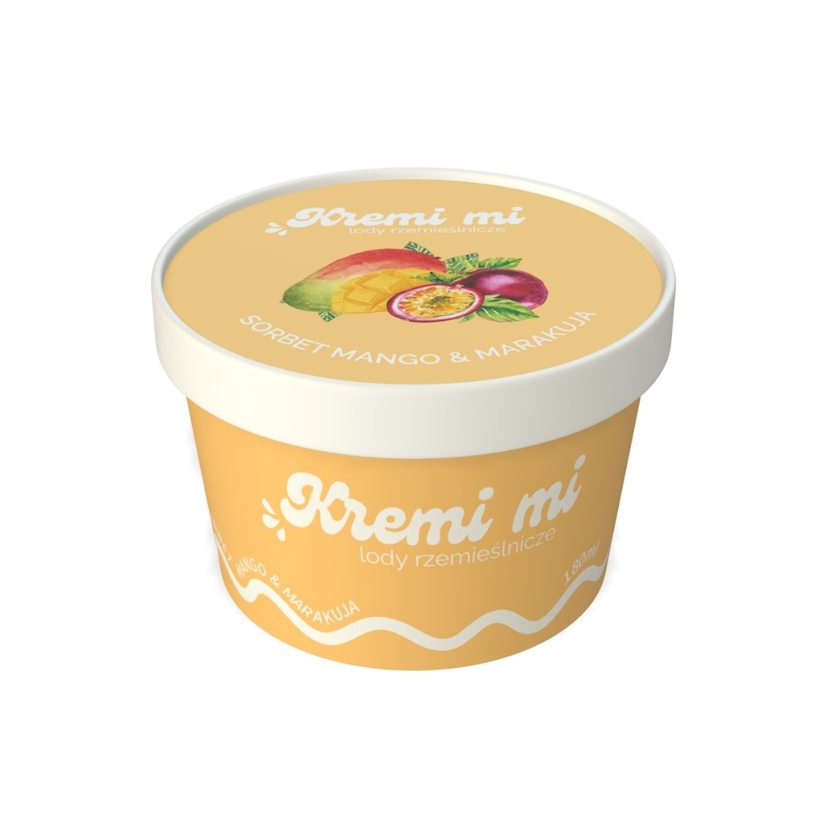 MIX: 1x Sorbet Malina + 1x Sorbet Mango & Marakuja