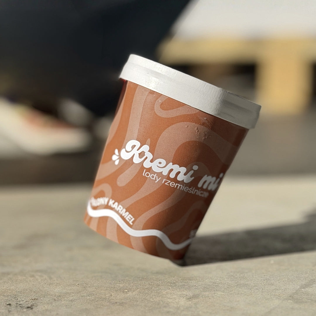 Lody o smaku Palonego Karmelu